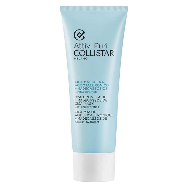 Collistar ATTIVI PURI CICA-MASCHERA ACIDO IALURONICO + MADECASSOSIDE - LENTIVA IDRATANTE