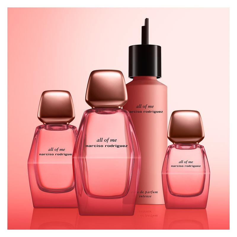 Narciso Rodriguez All Of Me Eau de Parfum Intense, Ricarica Profumo Donna, 150 ml, Vegano, Fragranza Floreale Legnosa Muschiata, Intensa e Audace