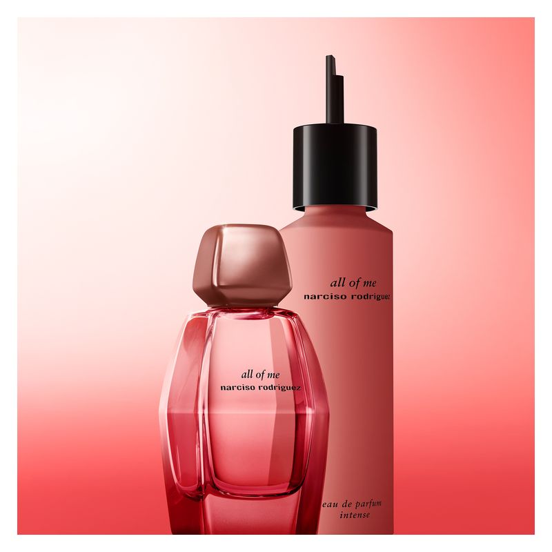 Narciso Rodriguez All Of Me Eau de Parfum Intense, Ricarica Profumo Donna, 150 ml, Vegano, Fragranza Floreale Legnosa Muschiata, Intensa e Audace