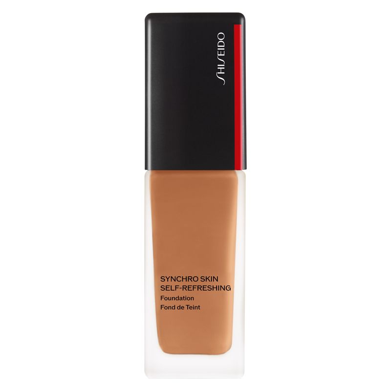 Shiseido Synchro Skin Self-Refreshing Foundation, Fondotinta Fluido Lunga Tenuta Donna, 30 ml, Colore 430 Cedar, SPF 30, Finish Naturale Idratante Shiseido Synchro Skin Self-Refreshing Foundation, Fondotinta Fluido Lunga Tenuta Donna, 30 ml, Colore 430 Cedar, SPF 30, Finish Naturale Idratante