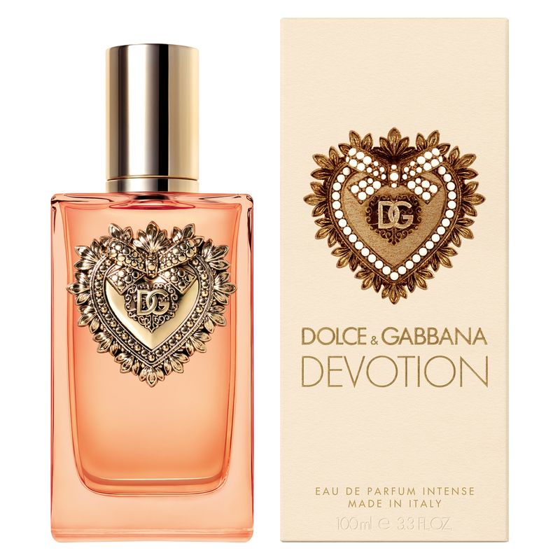 Dolce & Gabbana Devotion Eau de Parfum Intense Donna, 100 ml Spray, Profumo Ambrato Vanigliato Gourmand, Fragranza sensuale e persistente Dolce & Gabbana Devotion Eau de Parfum Intense Donna, 100 ml Spray, Profumo Ambrato Vanigliato Gourmand, Fragranza sensuale e persistente