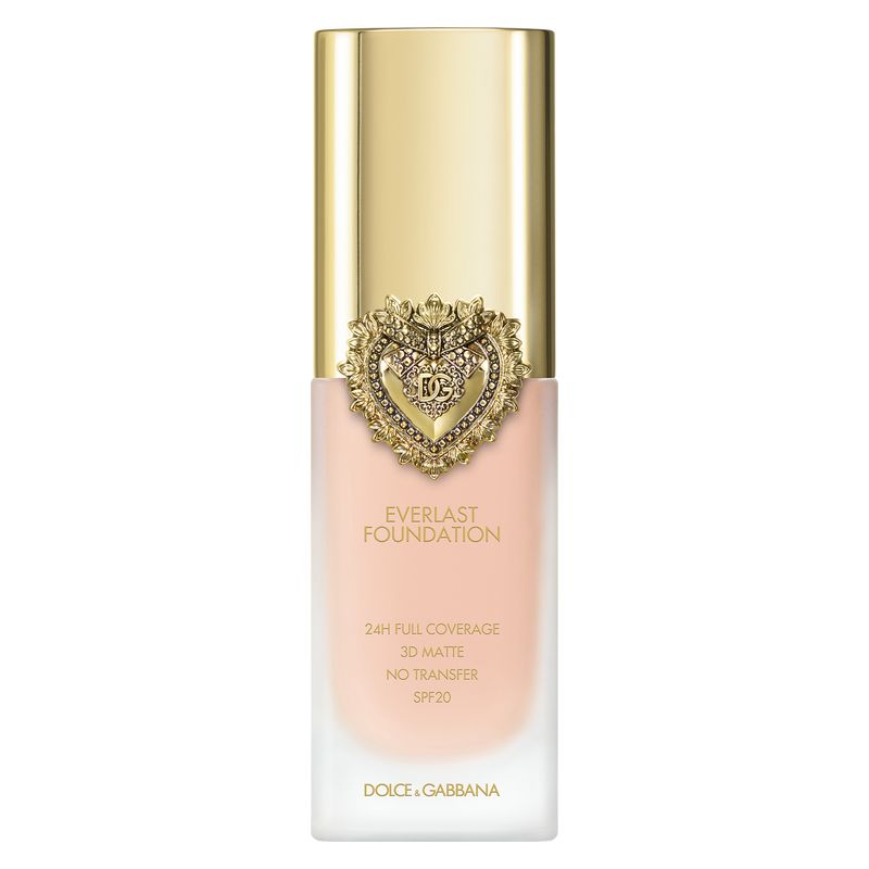 Dolce&gabbana Dolce&Gabbana Flawless Everlast Foundation fondotinta ultra coprente lunga tenuta SPF 20 colore 03W LIGHT 27 ml