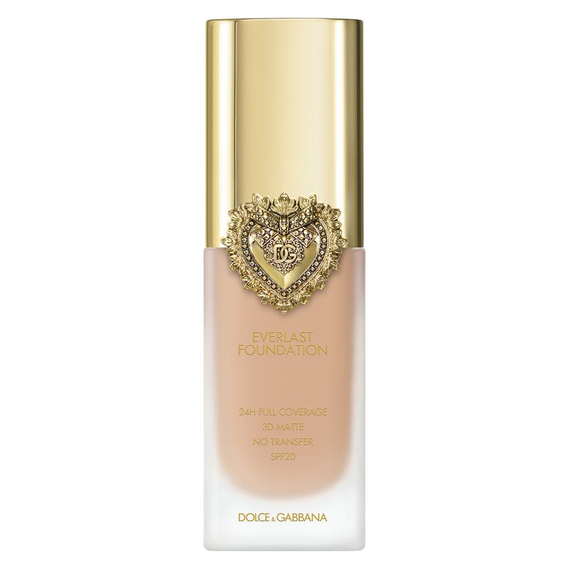 Dolce & Gabbana Everlast Foundation, Fondotinta Fluido Lunga Tenuta 24H, 27 ml, 12N Light Medium, Copertura Totale, Finish Opaco, No Transfer, SPF 20 Dolce & Gabbana Everlast Foundation, Fondotinta Fluido Lunga Tenuta 24H, 27 ml, 12N Light Medium, Copertura Totale, Finish Opaco, No Transfer, SPF 20
