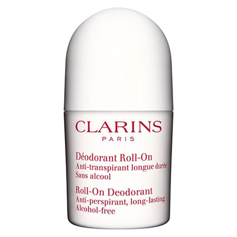 Clarins Déodorant Roll-On - Anti-Transpirant Longue Durée Sans Alcool