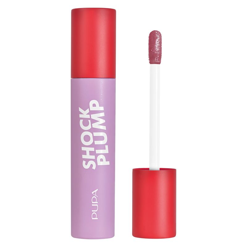 Pupa Shock Plump, Gloss Labbra Volumizzante Istantaneo, 004 Cherry Cola, 5 ml, Lucidalabbra Donna Effetto Rimpolpante e Finish Extra Brillante Pupa Shock Plump, Gloss Labbra Volumizzante Istantaneo, 004 Cherry Cola, 5 ml, Lucidalabbra Donna Effetto Rimpolpante e Finish Extra Brillante