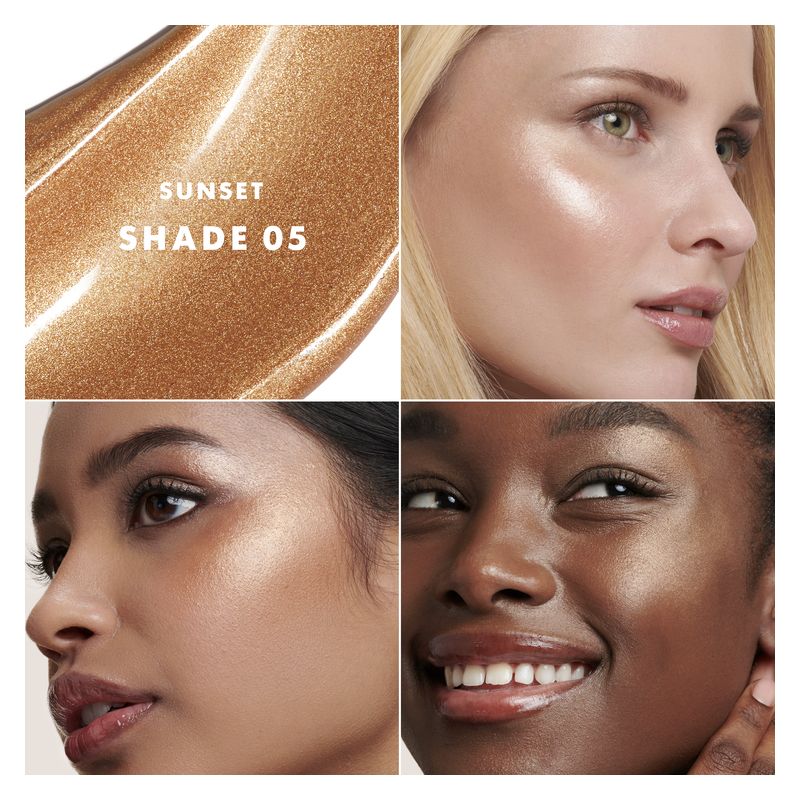 Armani Luminous Silk Acqua Highlighter, Illuminante Liquido Donna, 12 ml, Colore 05 Sunset, Per un incarnato radioso e un finish luminoso a lunga tenuta Armani Luminous Silk Acqua Highlighter, Illuminante Liquido Donna, 12 ml, Colore 05 Sunset, Per un incarnato radioso e un finish luminoso a lunga tenuta