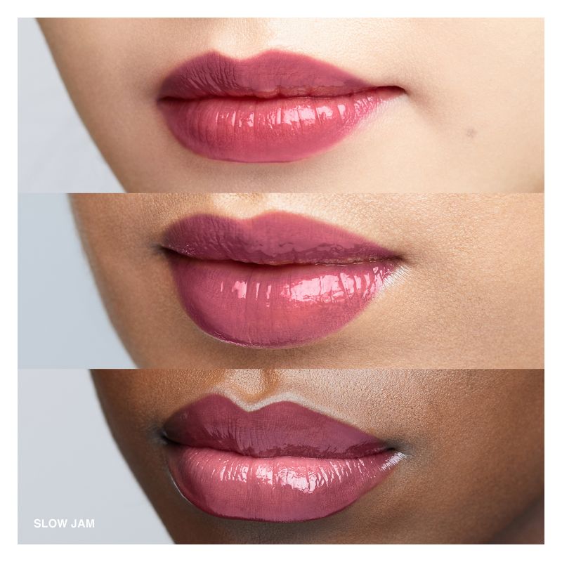 Bobbi Brown Crushed Oil-Infused Gloss, Lip Oil Idratante e Nutriente Donna, 6 ml, Colore Slow Jam, Lucidalabbra Effetto Volumizzante e Finish Brillante