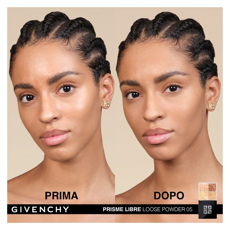 Givenchy Prisme Libre 4-Color Loose Powder - Cipria In Polvere Libera Opacizzante, Correttiva E Illuminante