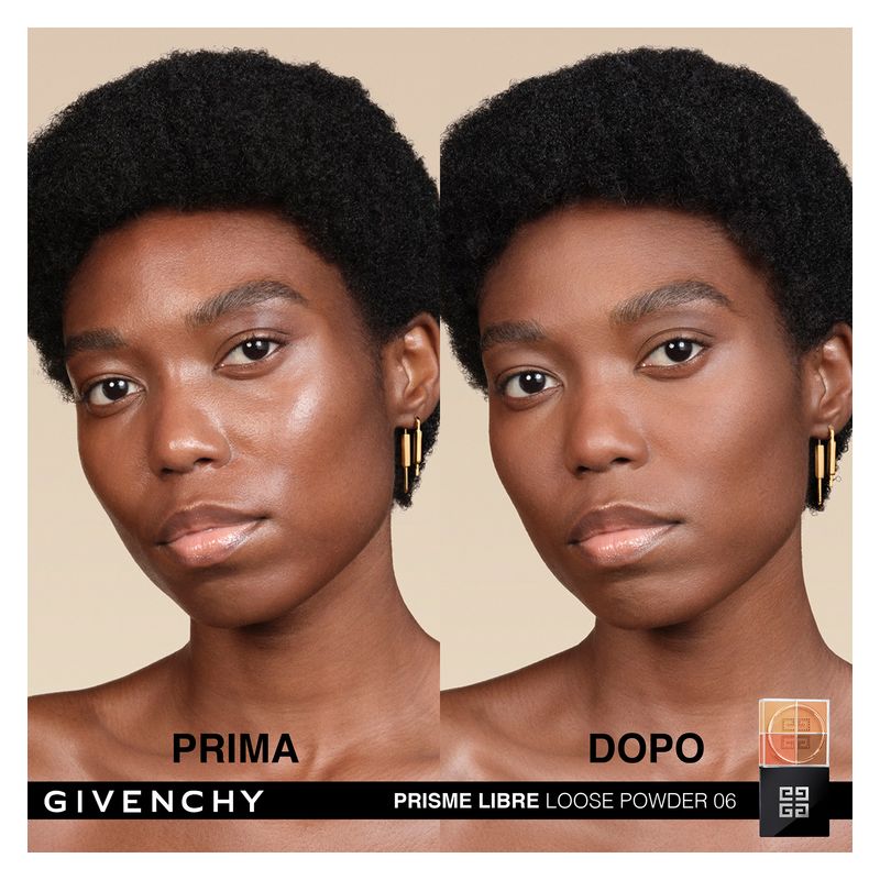 Givenchy Prisme Libre 4-Color Loose Powder - Cipria In Polvere Libera Opacizzante, Correttiva E Illuminante