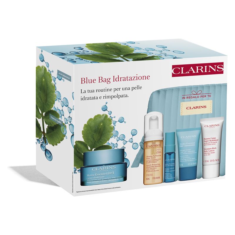 Clarins COFANETTO BLUE BAG IDRATAZIONE