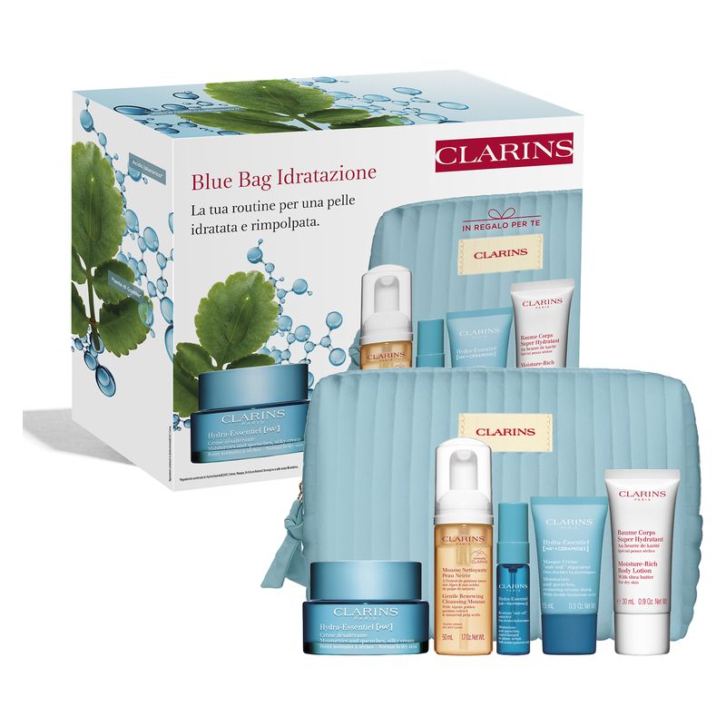 Clarins COFANETTO BLUE BAG IDRATAZIONE