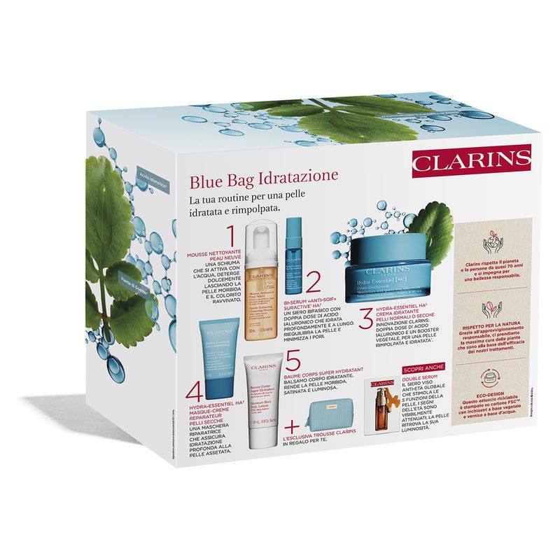 Clarins COFANETTO BLUE BAG IDRATAZIONE