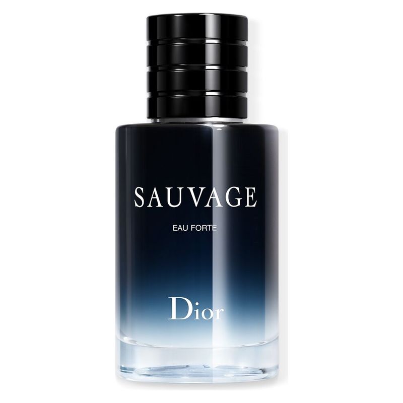 DIOR Sauvage Eau Forte, Profumo Uomo Senza Alcol, 60 ml Spray, Fragranza Fougère Fresca e Speziata, Intensa e a Lunga Durata, Profumo Maschile