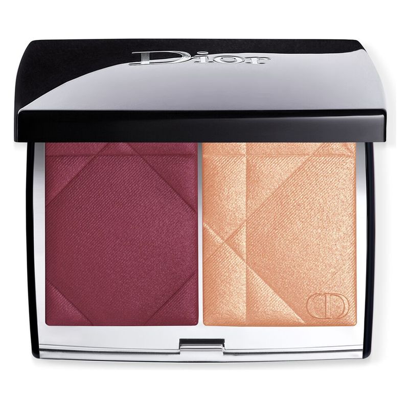 DIOR Rouge Blush Colour & Glow - Palette viso multiuso – duo colore e highlighter