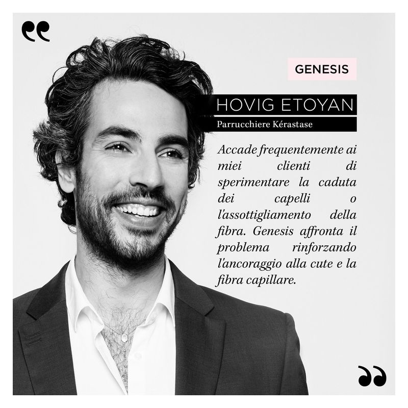 KÉRASTASE Genesis Bain Hydra-Fortifiant, Shampoo Anticaduta per Capelli Fini e Grassi, 500 ml, Trattamento Rinforzante e Stimolante della Crescita