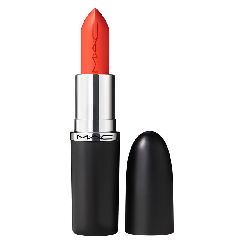 MAC M·A·Cximal Sleek Satin Lipstick, Morange, 3.5 g, Rossetto Idratante a Lunga Tenuta, Finish Satinato, Colore Intenso e Labbra Morbide MAC M·A·Cximal Sleek Satin Lipstick, Morange, 3.5 g, Rossetto Idratante a Lunga Tenuta, Finish Satinato, Colore Intenso e Labbra Morbide
