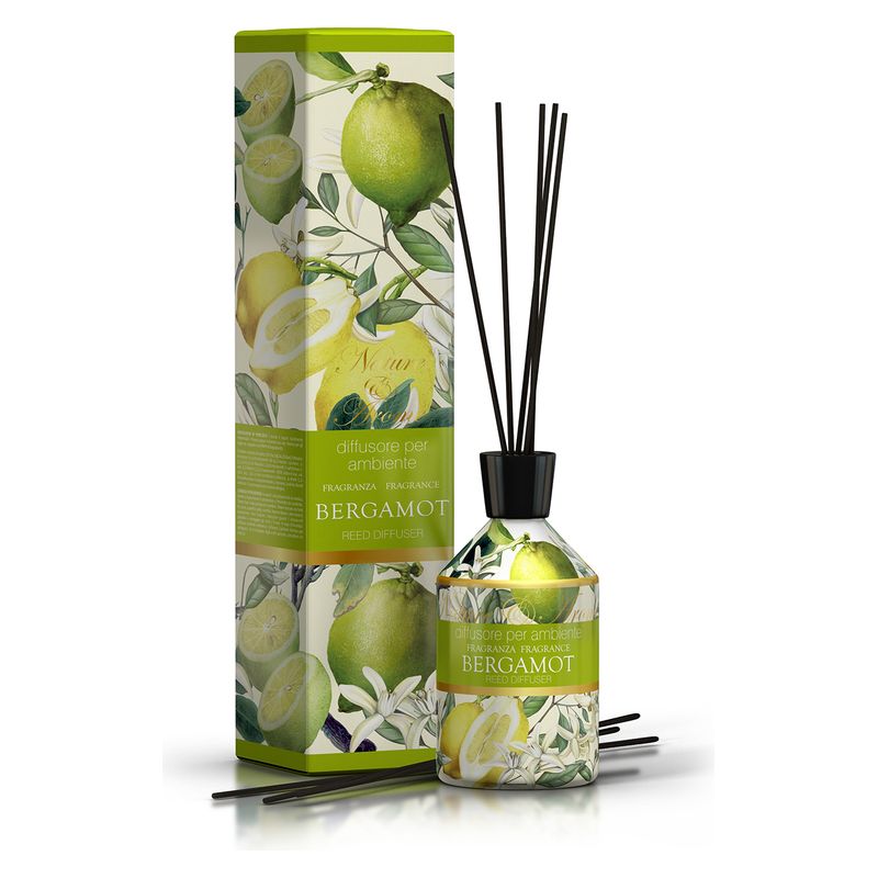 Nature&Home REED DIFFUSER BERGAMOT - DIFFUSORE PER AMBIENTE