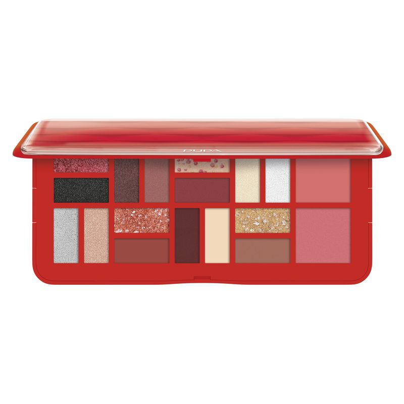 Pupa Pupa 3D Effects Palette L 002 Red Design super slim 20 gr Multiuso