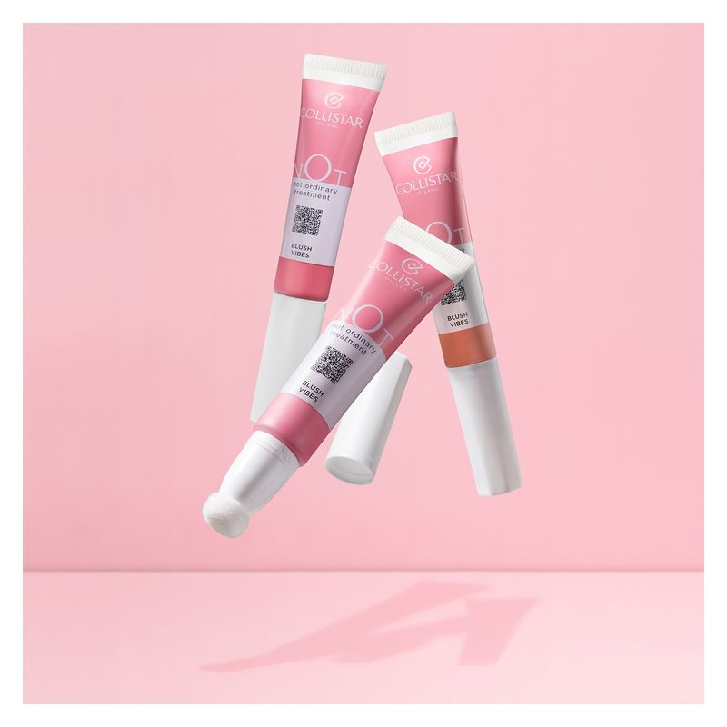 Collistar NOT Blush Vibes, Blush Fluido Donna, 15 ml, 02 Frozen Raspberry, con Applicatore a Spugna, Fard Liquido per un Effetto Bonne Mine Radioso
