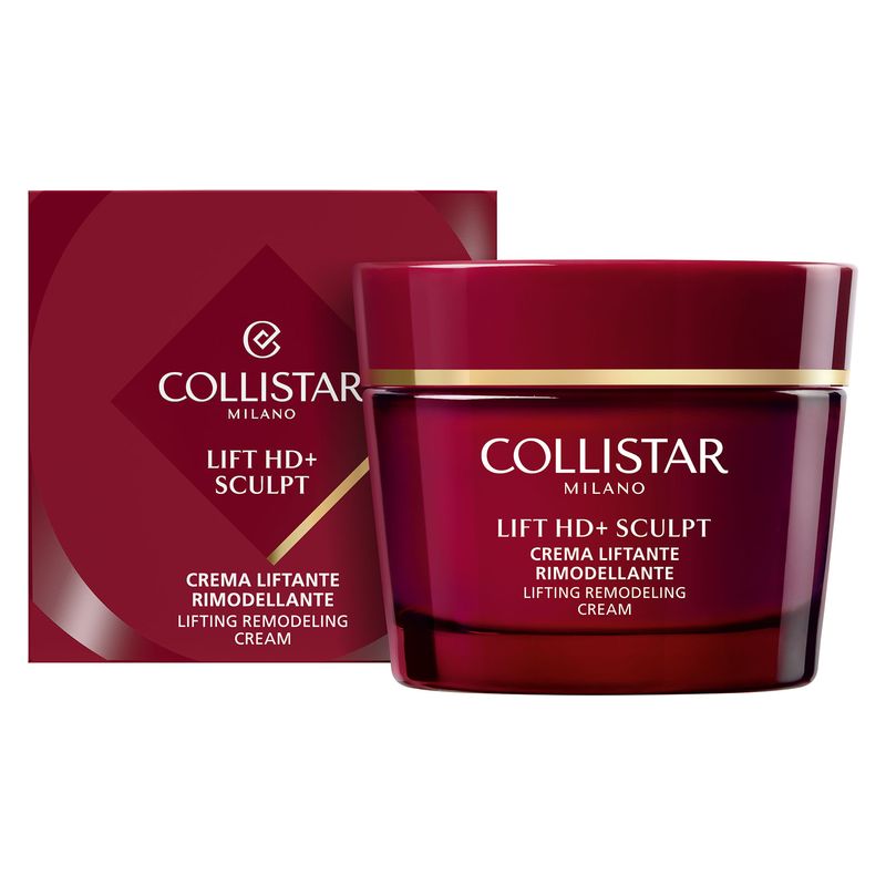 Collistar Lift HD+ Sculpt, Crema Liftante Rimodellante Viso Donna, 50 ml, Trattamento Antietà Intensivo, Effetto Lifting e Rassodante Immediato