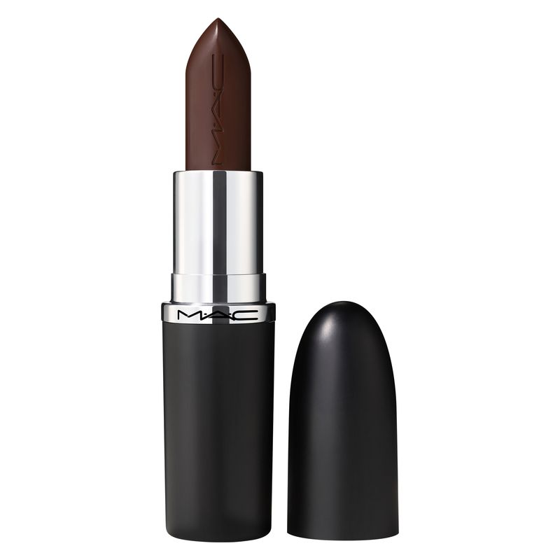 MAC M·A·Cximal Sleek Satin Lipstick, Rossetto Idratante FILM NOIR, 3.5 g, Finish Satinato Lunga Tenuta, Comfort 8 ore, Make-up Labbra Professionale MAC M·A·Cximal Sleek Satin Lipstick, Rossetto Idratante FILM NOIR, 3.5 g, Finish Satinato Lunga Tenuta, Comfort 8 ore, Make-up Labbra Professionale