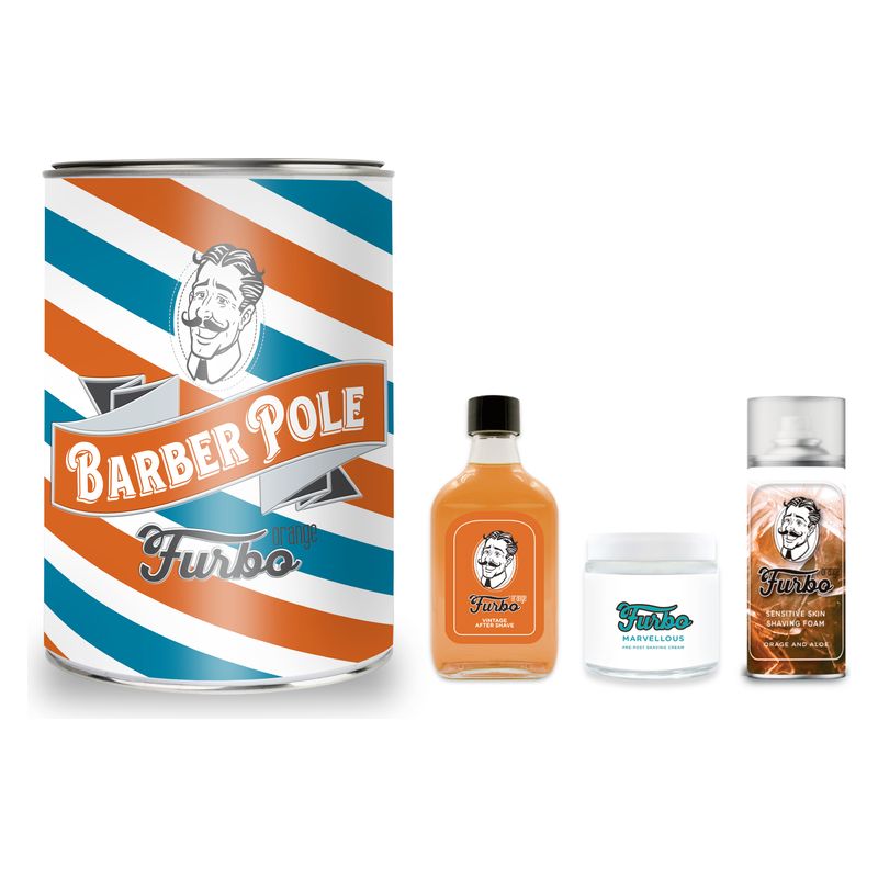 Furbo Furbo Cofanetto Barber Pole Orange