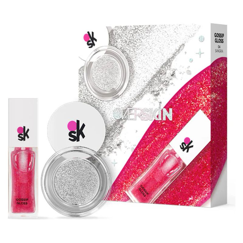 OVERSKYN GLOW VERTIGO - Il kit perfetto per uno sguardo luminoso e labbra glossy!