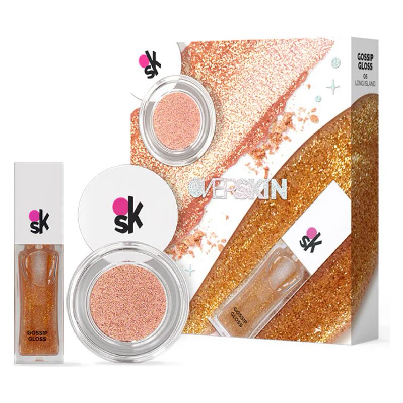 OVERSKIN Glow Vertigo - Il Kit Perfetto Per Uno Sguardo Luminoso E Labbra Glossy!