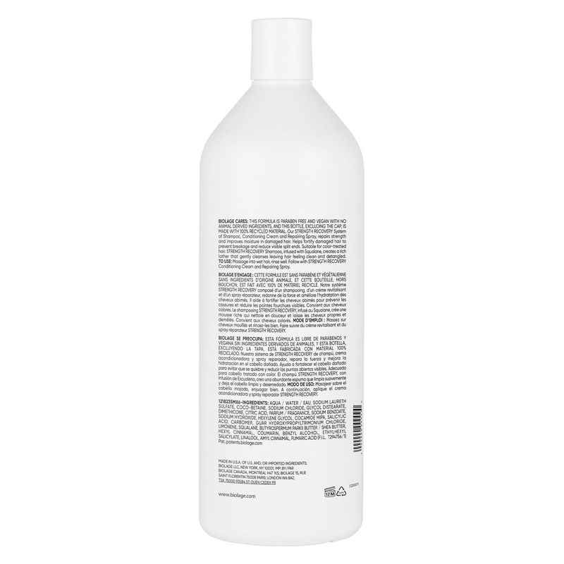BIOLAGE Strength Recovery Shampoo