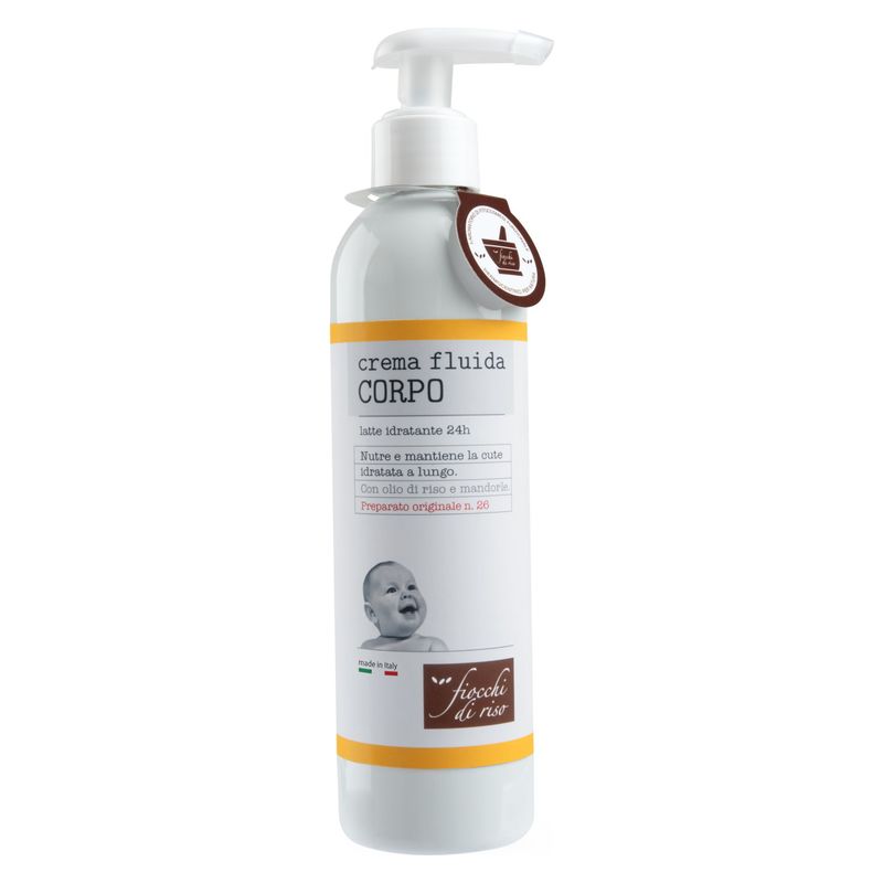 Fiocchi di Riso - Crema Fluida Corpo Latte Idratante 24H Fiocchi di Riso - Crema Fluida Corpo Latte Idratante 24H
