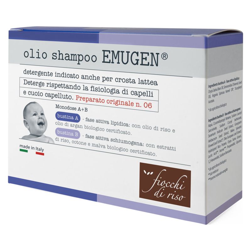 Fiocchi di Riso - Olio Shampoo Emugen Fiocchi di Riso - Olio Shampoo Emugen