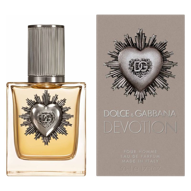 Dolce & Gabbana Devotion Pour Homme, Eau de Parfum Uomo, 50 ml Spray, Profumo maschile legnoso e speziato con note intense di caffè e patchouli Dolce & Gabbana Devotion Pour Homme, Eau de Parfum Uomo, 50 ml Spray, Profumo maschile legnoso e speziato con note intense di caffè e patchouli