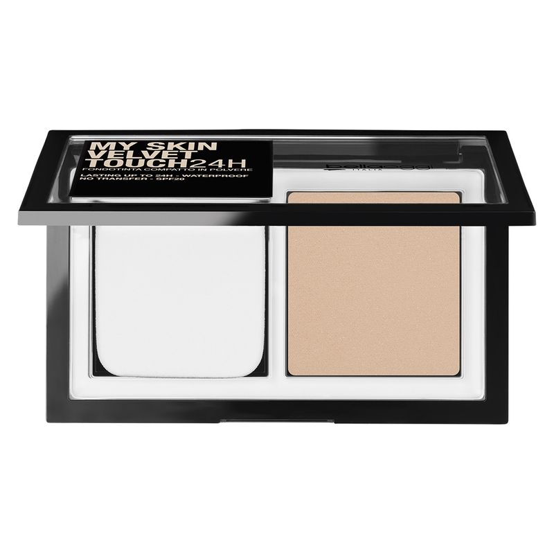 BELLAOGGI MY SKIN VELVET TOUCH 24H - Fondotinta in povere compatto