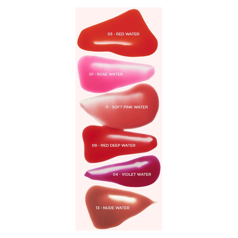 Clarins Water Lip Stain, Tinta Labbra Idratante, 04 Violet Water, 7 ml, Finish Matte a Lunga Tenuta, Colore Intenso e Modulabile, Rossetto Liquido