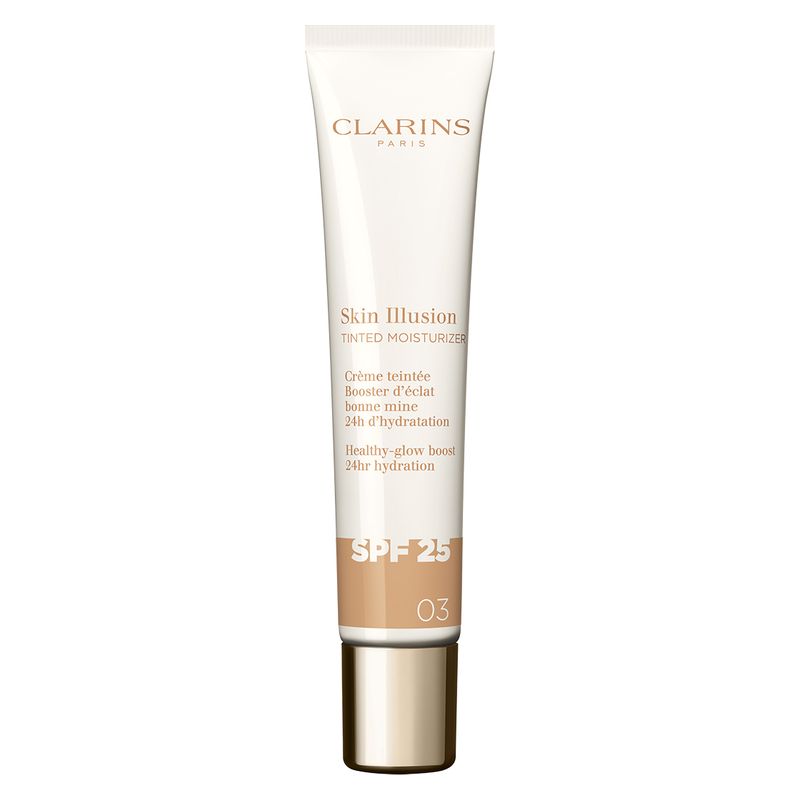 Clarins SKIN ILLUSION TINTED MOISTURIZER SPF25 - CREMA COLORATA