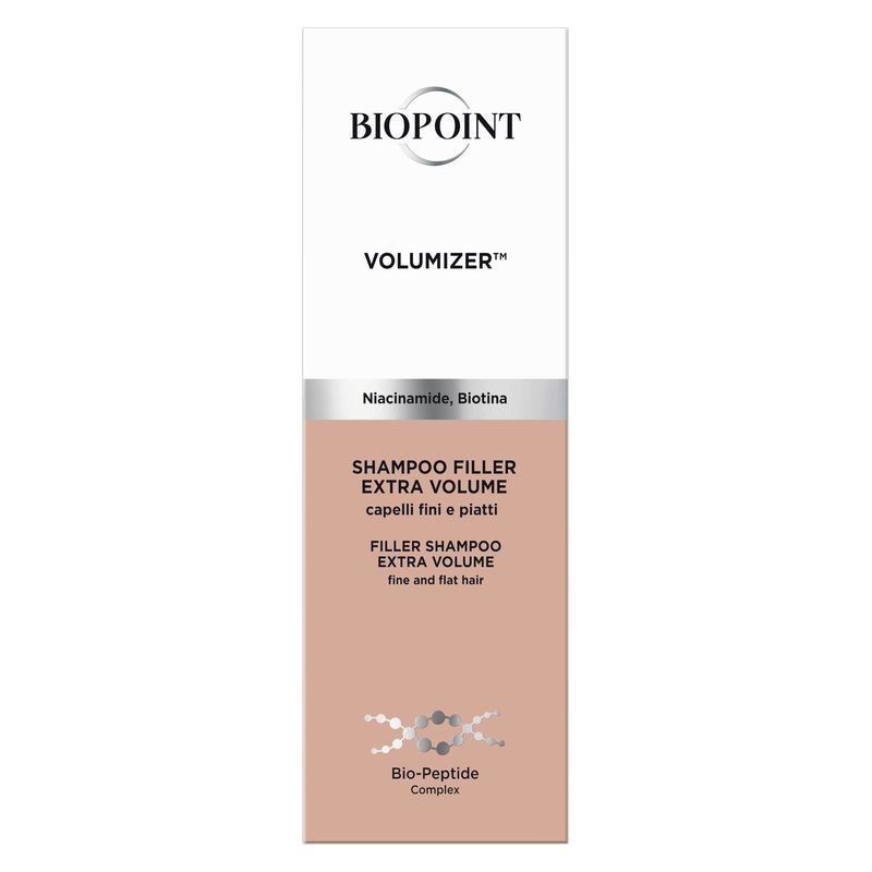 Biopoint VOLUMIZER SHAMPOO FILLER EXTRA VOLUME CAPELLI FINI E PIATTI