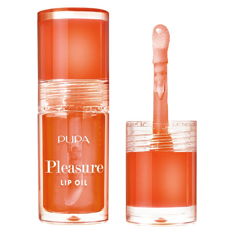 Pupa Pleasure Lip Oil, Olio Elisir Labbra Nutriente Donna, 5 ml, 002 Exotic Papaya, Gloss Effetto 3D Anti-Age, Lucidalabbra Idratante e brillante Pupa Pleasure Lip Oil, Olio Elisir Labbra Nutriente Donna, 5 ml, 002 Exotic Papaya, Gloss Effetto 3D Anti-Age, Lucidalabbra Idratante e brillante