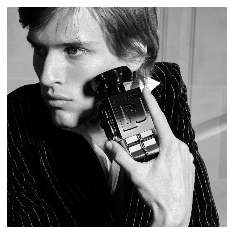 Rabanne Phantom Elixir, Parfum Intense Uomo, 50 ml Spray, Fragranza maschile ambrata e legnosa, Profumo intenso con Oud e Vaniglia