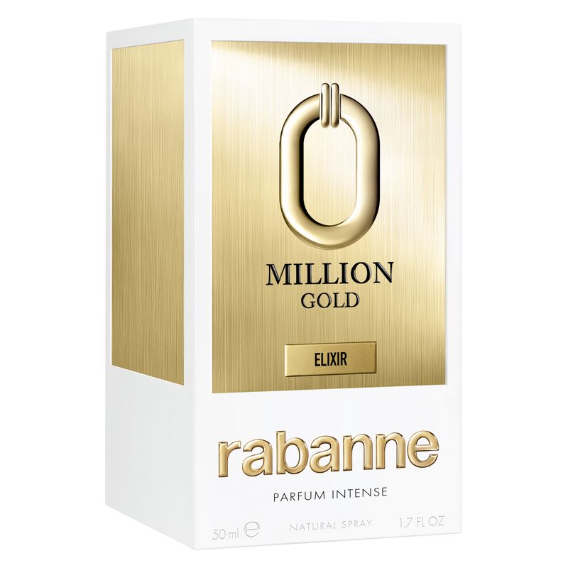 Rabanne 1 Million Gold Elixir, Parfum Intense Uomo, 50 ml Spray, Fragranza Lussuosa e Intensa, Profumo Ambrato Legnoso con Vaniglia e Sandalo Rabanne 1 Million Gold Elixir, Parfum Intense Uomo, 50 ml Spray, Fragranza Lussuosa e Intensa, Profumo Ambrato Legnoso con Vaniglia e Sandalo