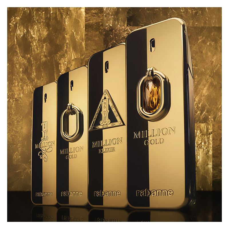 Rabanne 1 Million Gold Elixir, Parfum Intense Uomo, 50 ml Spray, Fragranza Lussuosa e Intensa, Profumo Ambrato Legnoso con Vaniglia e Sandalo Rabanne 1 Million Gold Elixir, Parfum Intense Uomo, 50 ml Spray, Fragranza Lussuosa e Intensa, Profumo Ambrato Legnoso con Vaniglia e Sandalo