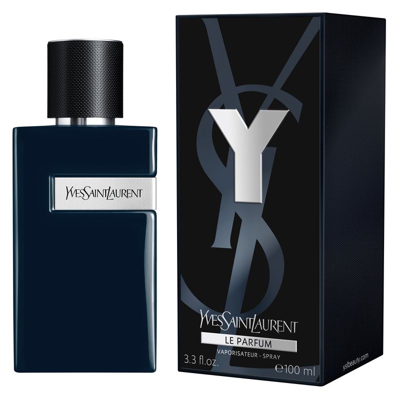 Yves Saint Laurent Y Le Parfum, Parfum Uomo Intenso, 100 ml Spray, Fragranza Ambrata Fougère, Profumo Maschile Elegante e di Lunga Durata