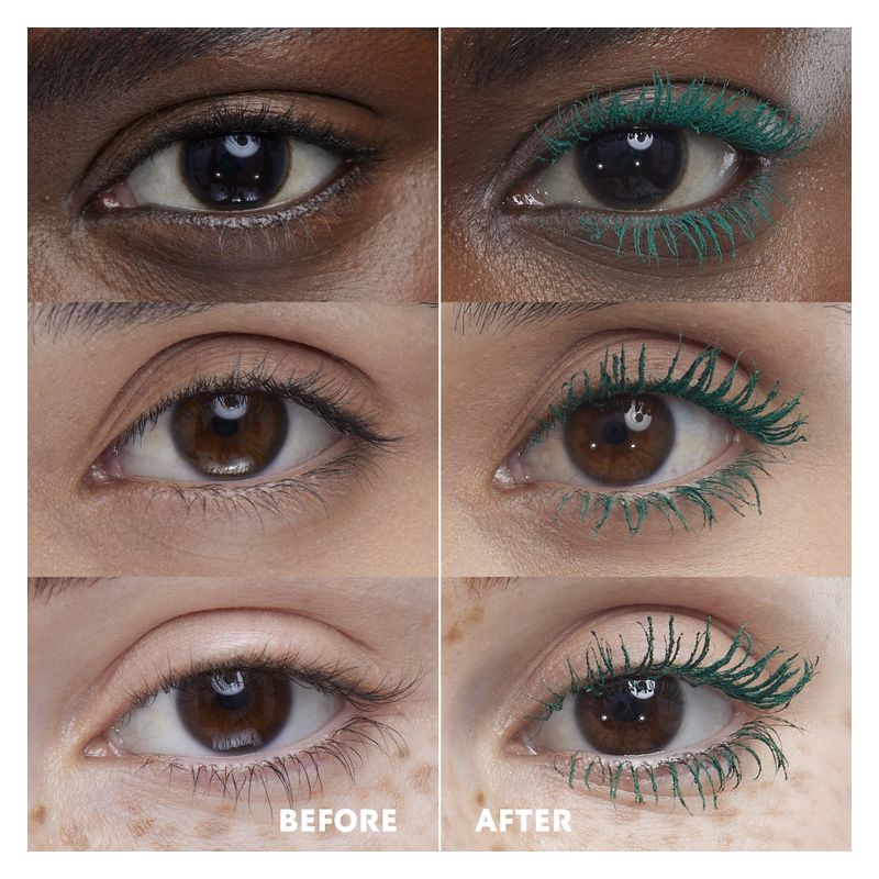 Yves Saint Laurent Mascara Lash Clash, Volume Estremo, Donna, 9 ml, 03 Scandalous Green, Lunga Tenuta 24H, Mascara Volumizzante per ciglia audaci