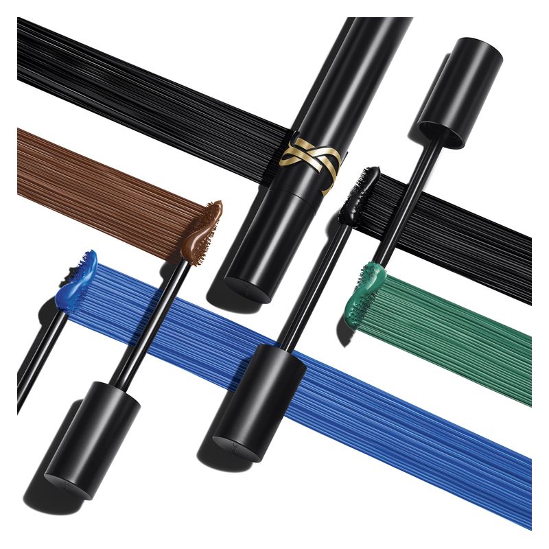 Yves Saint Laurent Mascara Lash Clash, Volume Estremo, Donna, 9 ml, 03 Scandalous Green, Lunga Tenuta 24H, Mascara Volumizzante per ciglia audaci