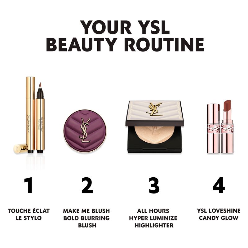 Yves Saint Laurent All Hours Hyper Luminize, Poudre Illuminatrice Versatile Donna, 5 g, 02 - Hypnotic Honey, Illuminante in polvere effetto glow Yves Saint Laurent All Hours Hyper Luminize, Poudre Illuminatrice Versatile Donna, 5 g, 02 - Hypnotic Honey, Illuminante in polvere effetto glow