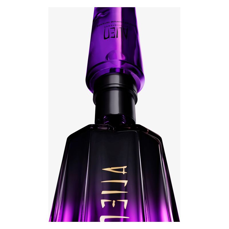 Mugler Alien Extraintense, Eau de Parfum Intense Donna, 90 ml Spray Ricaricabile, Profumo Ambrato Floreale con Vaniglia, Gelsomino e Cashmeran