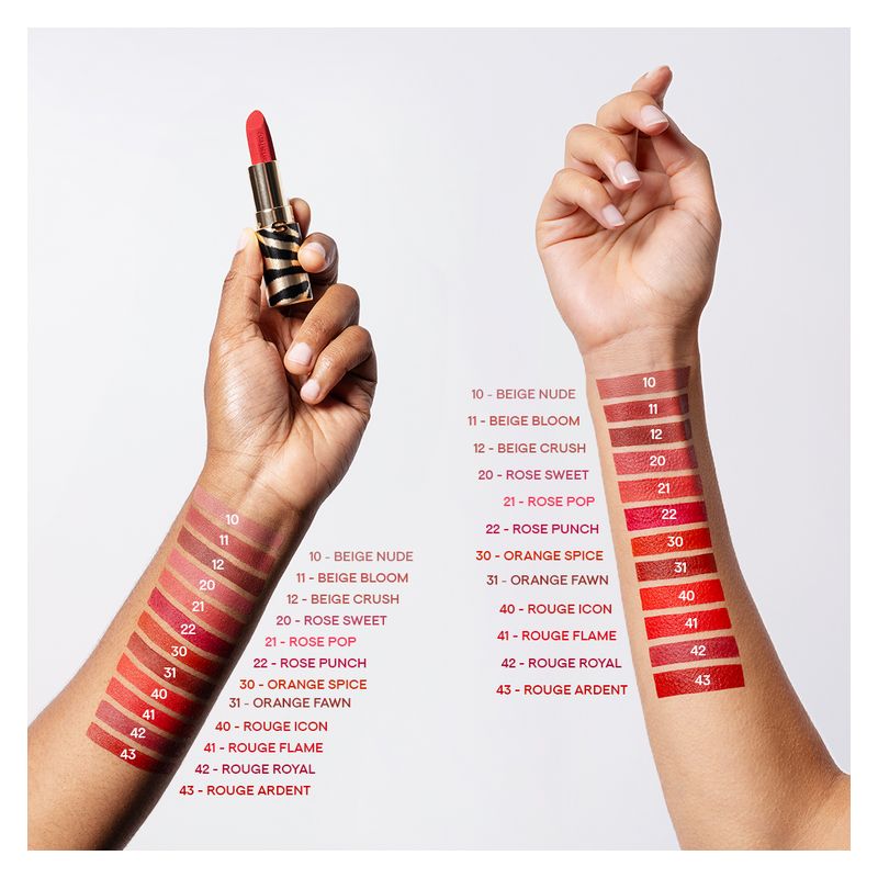 Sisley Phyto-Rouge Velvet, Rossetto Donna 42 Rouge Royal, 3 g, Lunga Tenuta, Finish Mat Vellutato, Make-up Labbra Protettivo e Idratante