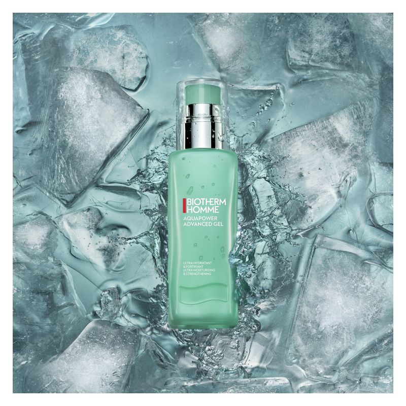 Biotherm HOMME AQUAPOWER SPF 14 GEL - Trattamento idratante anti-UV e anti-inquinamento