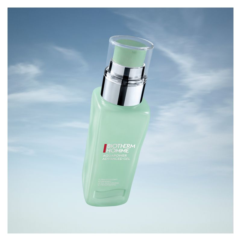 Biotherm HOMME AQUAPOWER SPF 14 GEL - Trattamento idratante anti-UV e anti-inquinamento