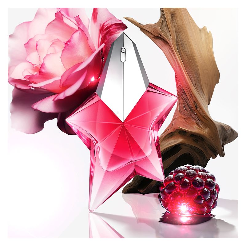 Mugler Angel Nova, Eau de Parfum Donna, 25 ml Spray Ricaricabile, Profumo Fiorito Fruttato Legnoso