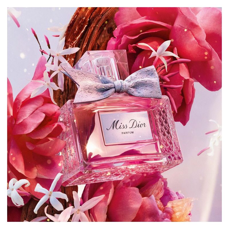 Dior Miss Dior Parfum, Profumo Donna Intenso, 125 ml Spray, Fragranza Ambrata Floreale con Gelsomino, Mandarino e Legni Ambrati, Novità 2024